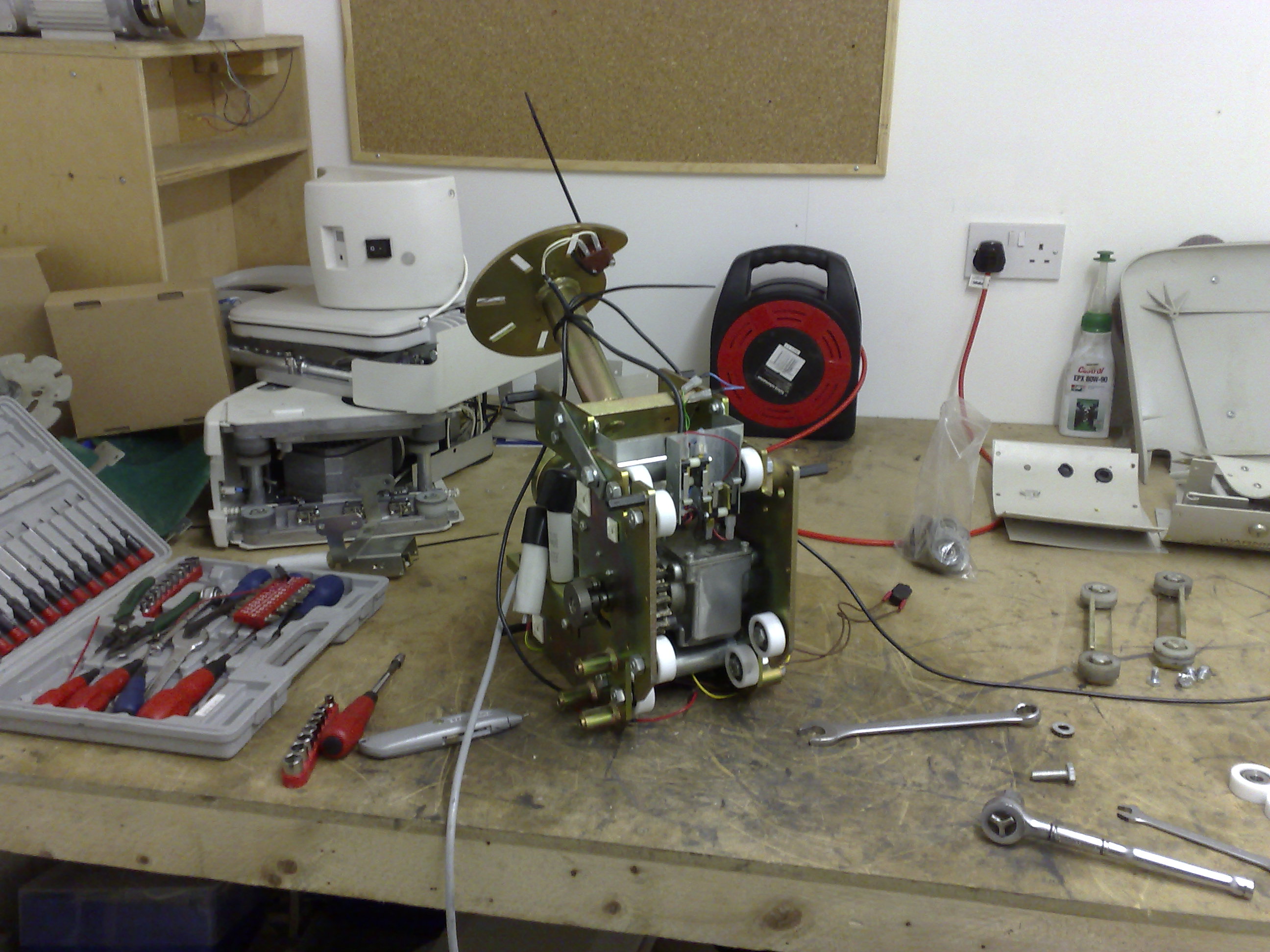 Roller change on Bison Classic