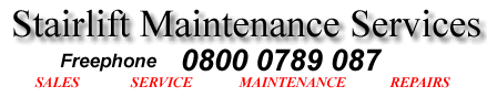 stairlift maintenance services call 08000789087